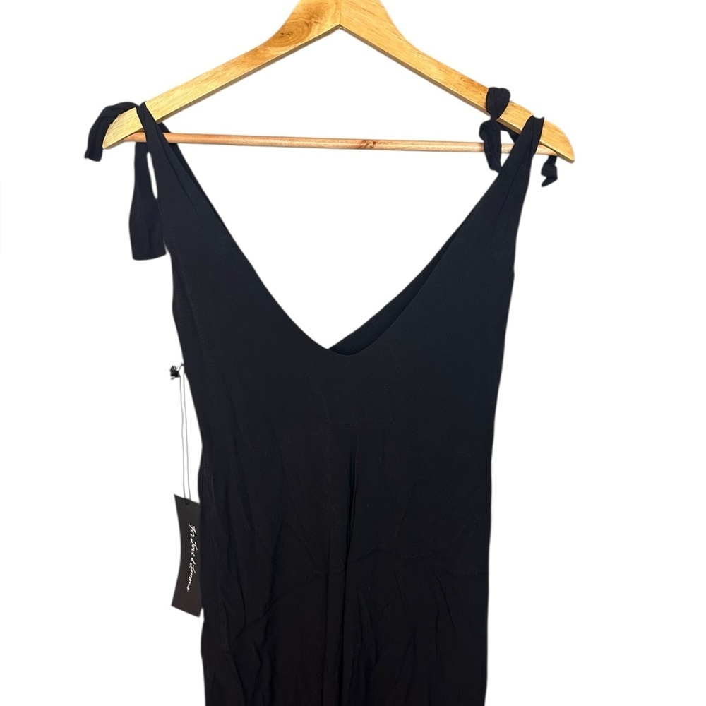 NWT For Love & Lemons Black Midnight Tide Jumpsuit S - Picture 3 of 7
